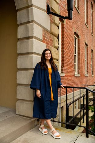 Haley graduating